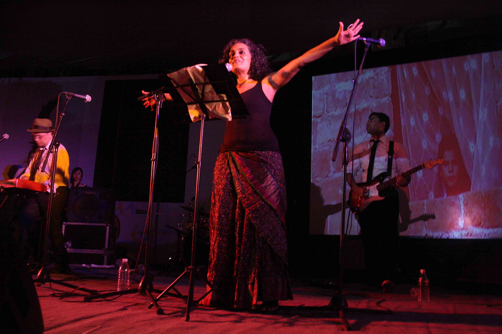City Culture – Arundhati Roy's Concert, India Habitat Center