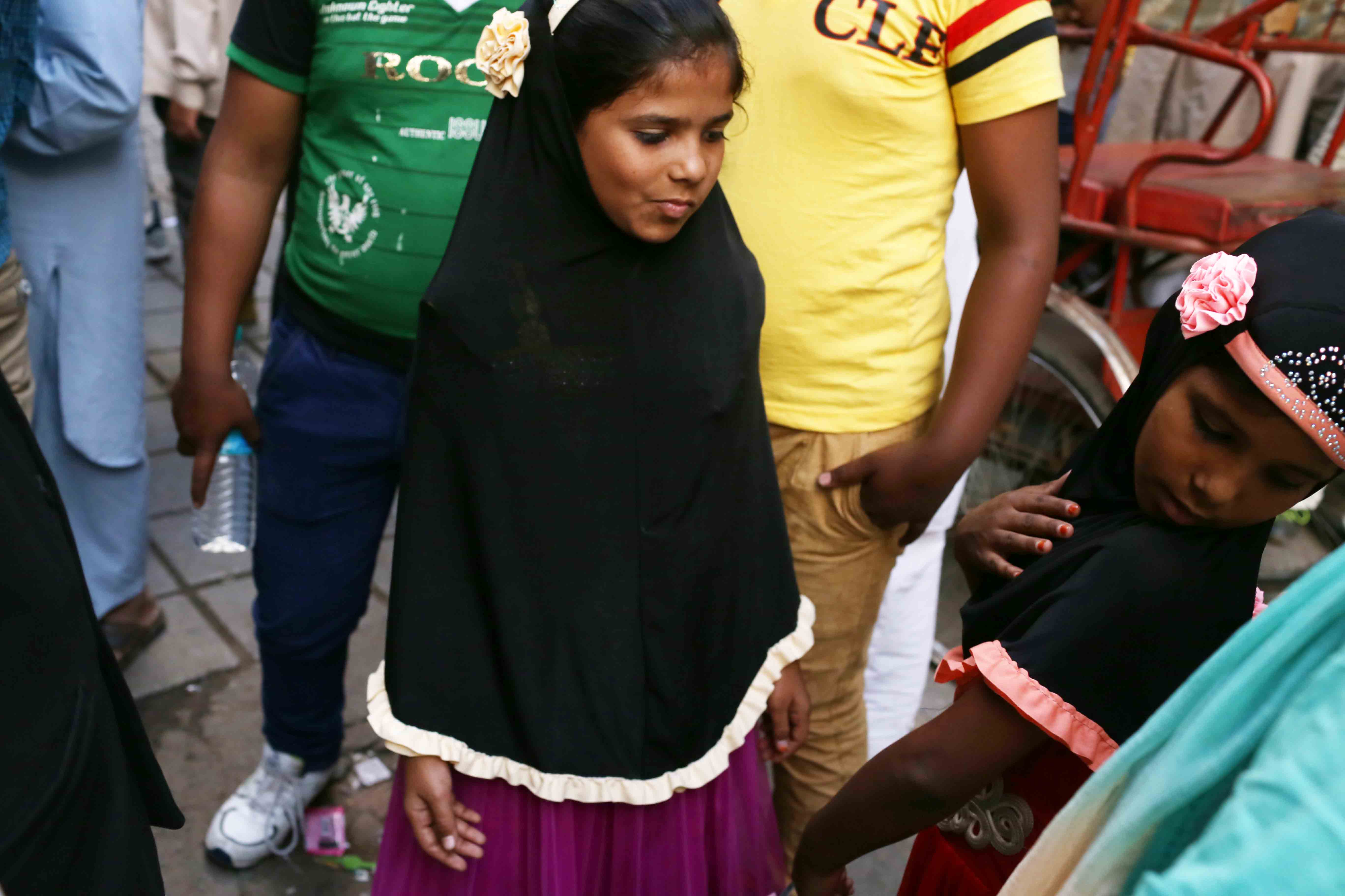 City Moment - The Little Girl's Hijab, Jamia Nagar