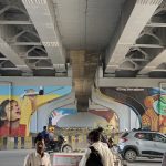 City Life - Mohan Nagar Flyover Art, Ghaziabad