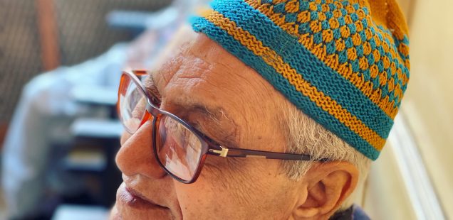 City Life - Haji Fayazuddin's Hand-Knitted Cap, Old Delhi
