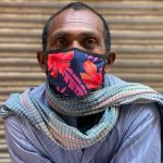 City Style - Pramod Kumar's Flowery Mask, Roshanpura
