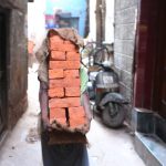 City Life - Back of Labourers, Entire Delhi Region