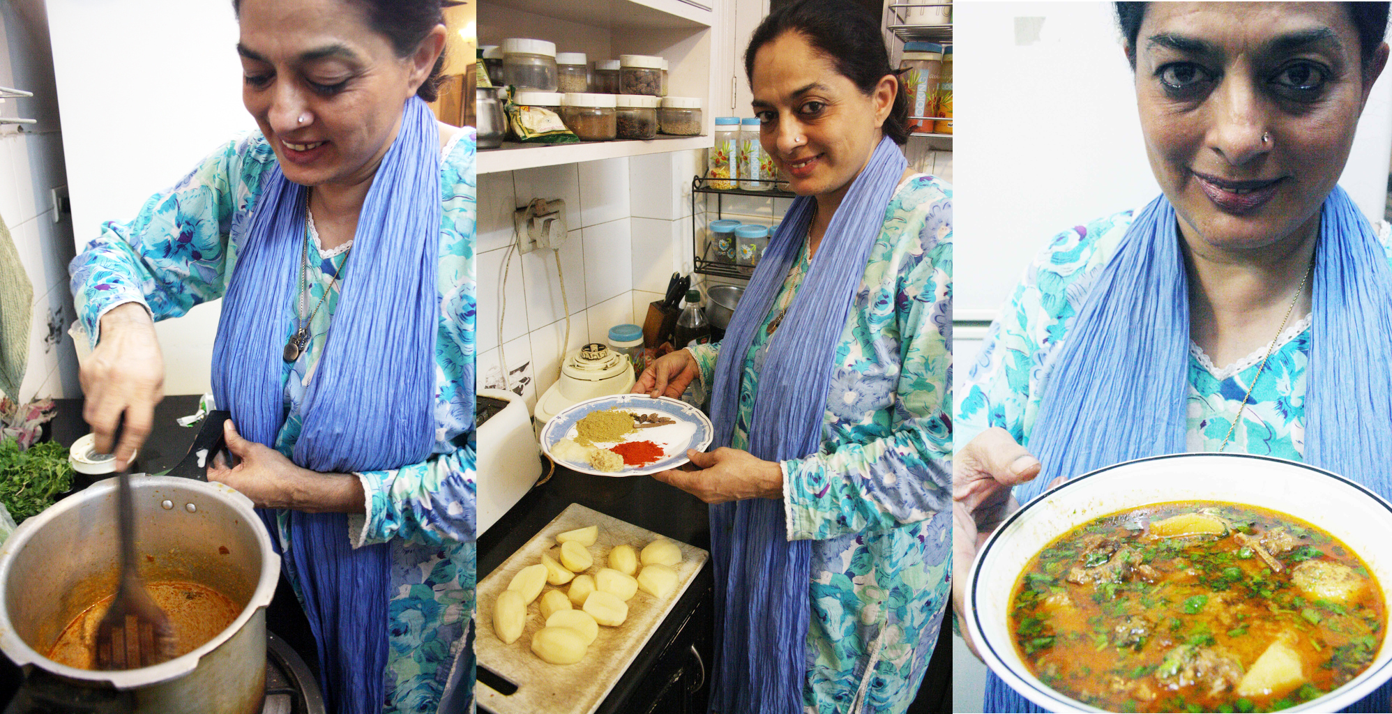 City Food – Julia Child Makes Aloo Salaan in Nizamuddin East