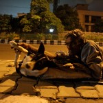 City Moment – The Man With the Dog, Mathura Road