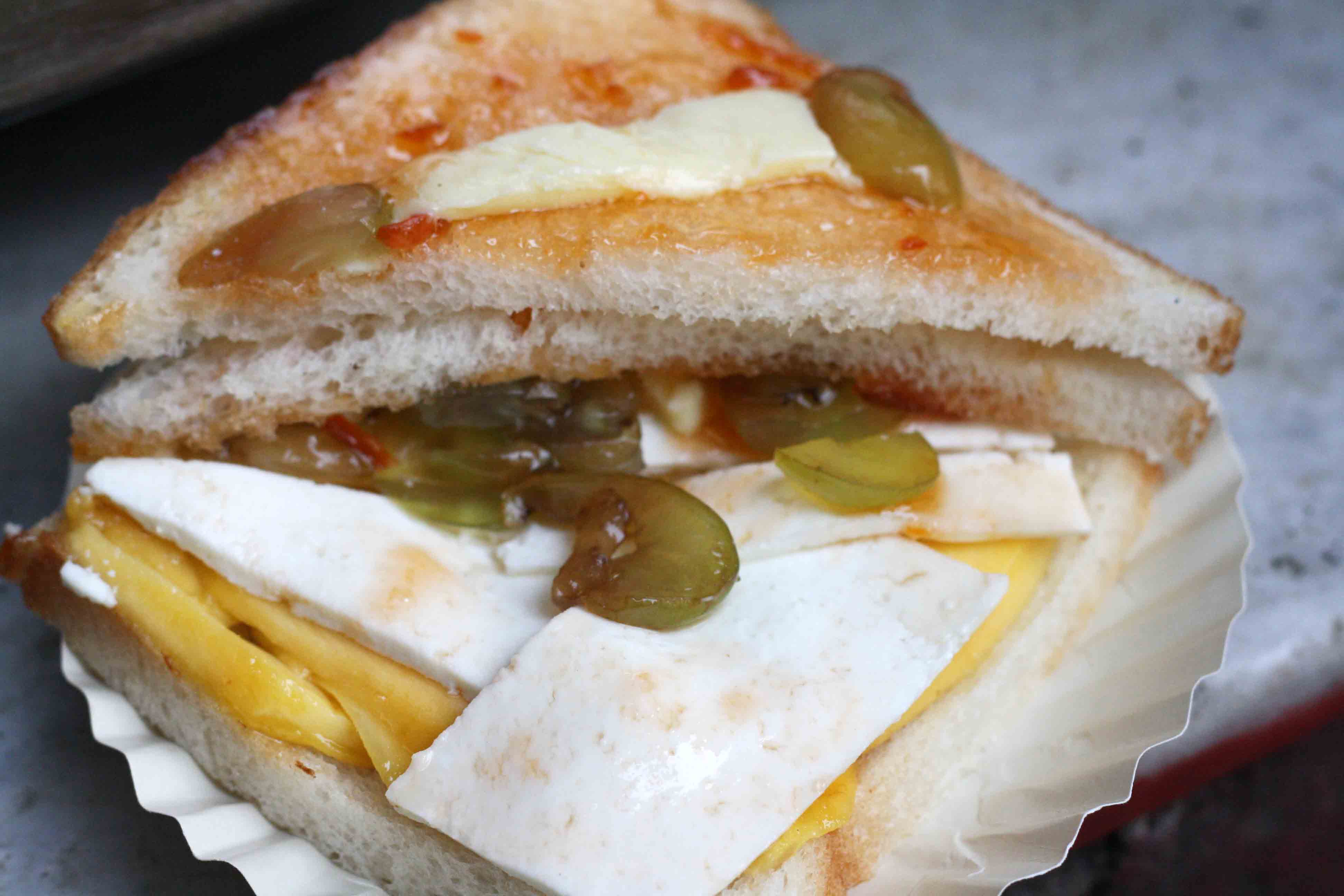 City Food - Fruit Sandwich, Jain Coffee House