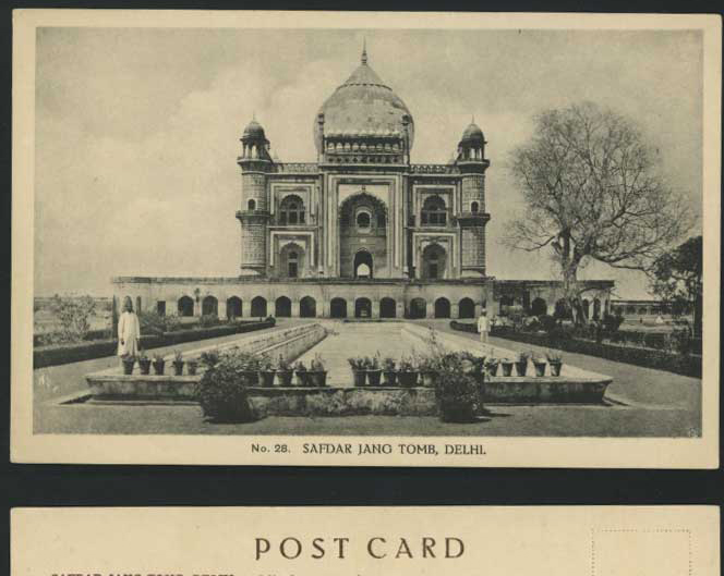 City Monuments – H.A. Mirza & Sons Postcards, Muslim & British Delhi