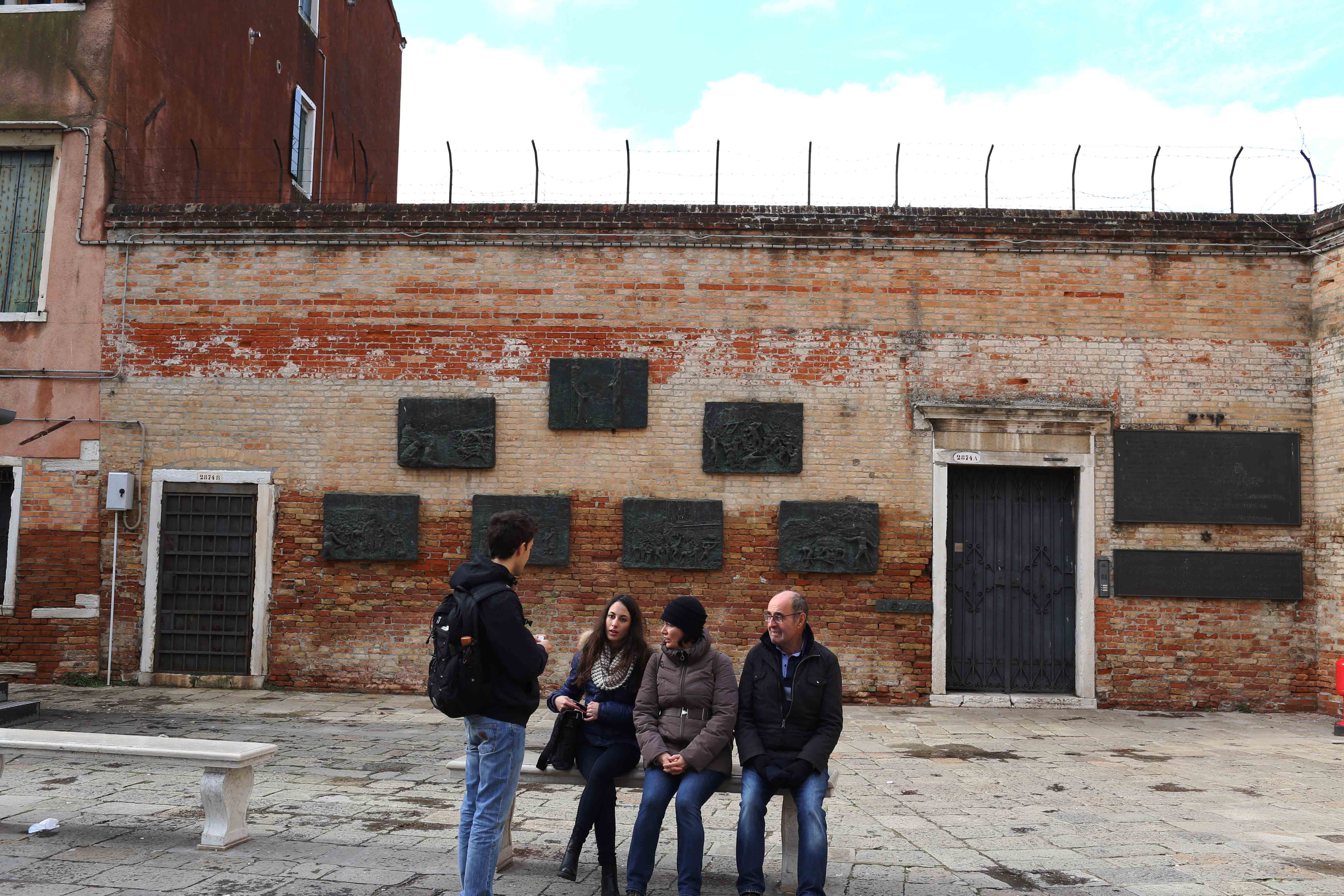 City Monument - The Barbed Wire & The Holocaust Panels, Venice Ghetto