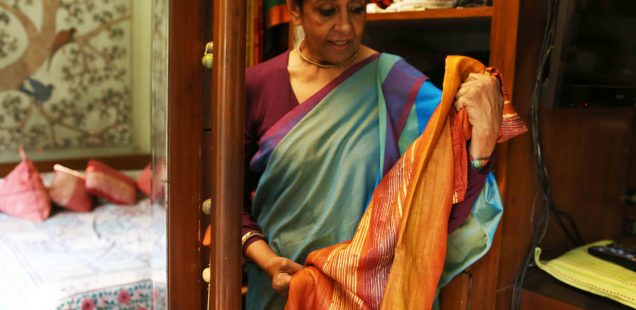 City Style - Jaya Jaitly's Sari Closet, Hazrat Nizamuddin East