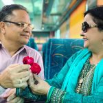 City Moment - Vermas' 32nd Wedding Anniversary, Ajmer-Delhi Shatabdi Express
