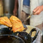 City Food - Bread Pakora, Sadar Bazar, Gurgaon