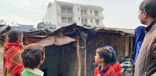 City Region - Slum and 'Society', Sector 15, Gurgaon