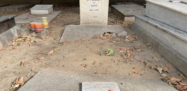 City Landmark - Maharani Stella's Grave, Christian Cemetery, Prithviraj Road