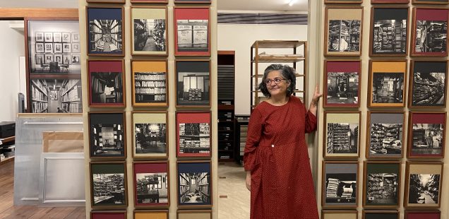 City Homes - Dayanita Singh's Book Walls, Vasant Vihar
