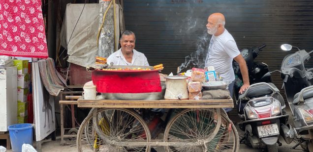 City Food - Pappu Bhai's Snack Cart, Paharganj