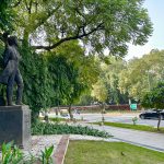 City Landmark - Pushkin's Statue, Redeveloped Mandi House Traffic Circle