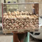 City Food - "Factory" Cream Rolls, Sher Khan's Glass Case